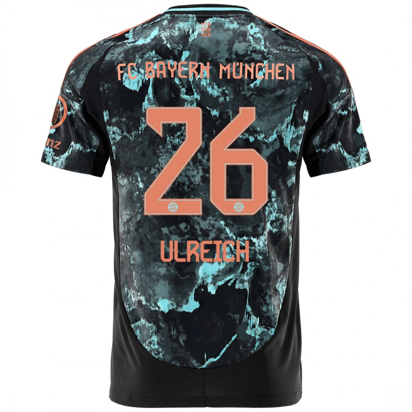 Niño Camiseta Sven Ulreich #26 Negro 2ª Equipación 2024/25 La Camisa Perú