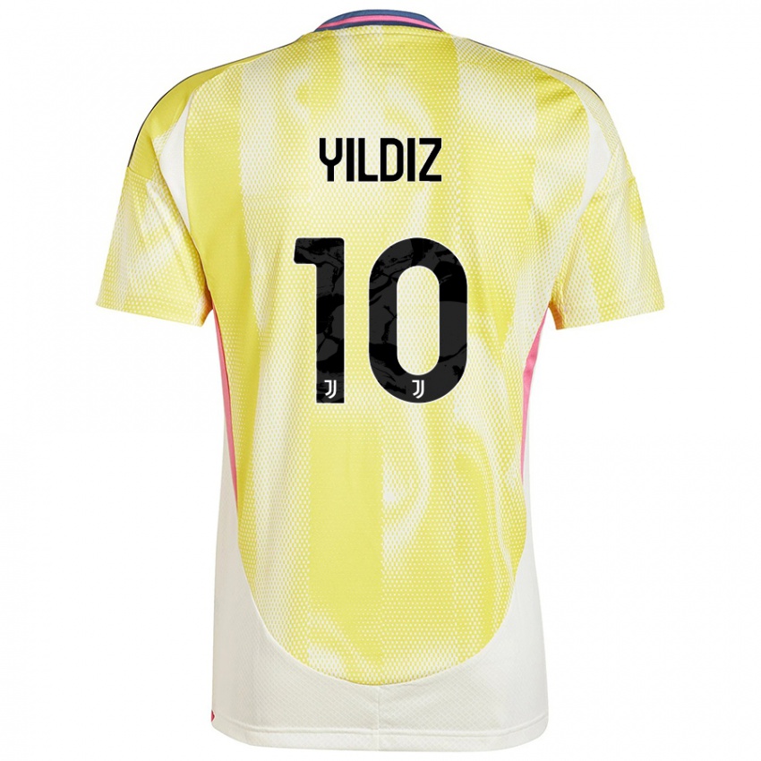 Niño Camiseta Kenan Yildiz #10 Amarillo Solar 2ª Equipación 2024/25 La Camisa Perú