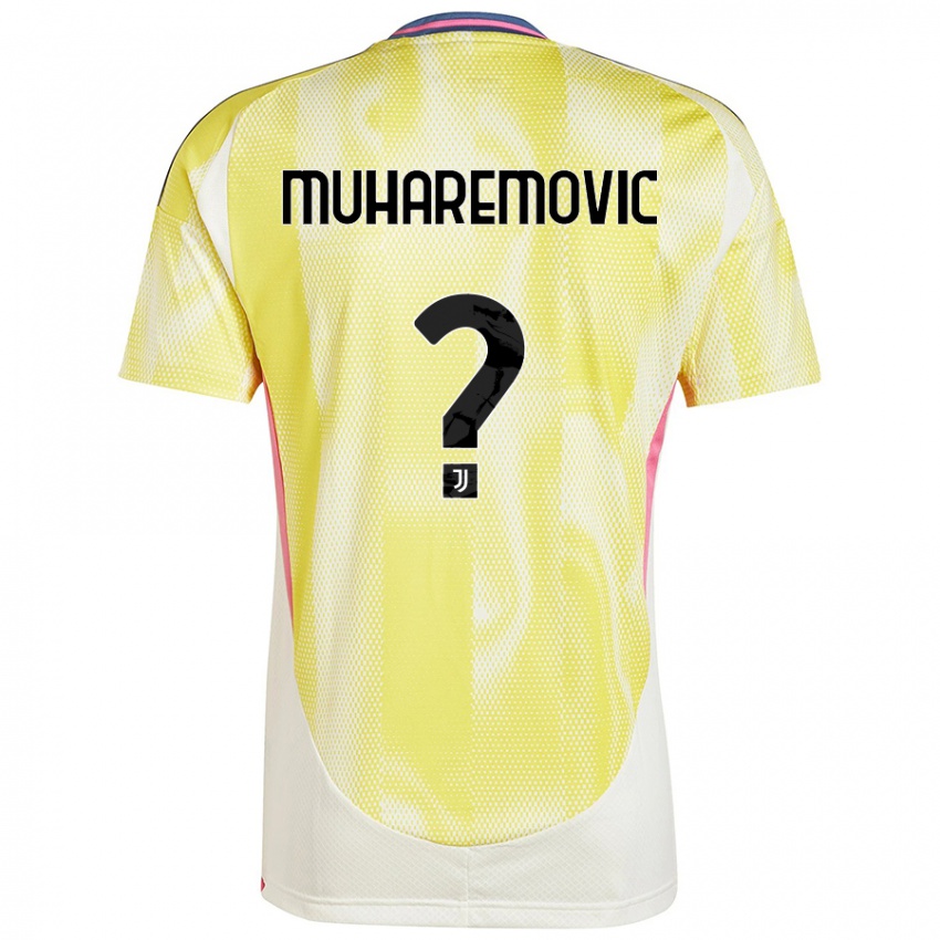 Niño Camiseta Tarik Muharemovic #0 Amarillo Solar 2ª Equipación 2024/25 La Camisa Perú