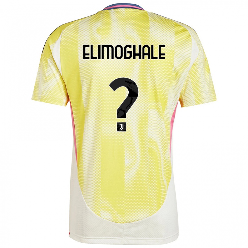 Niño Camiseta Destiny Elimoghale #0 Amarillo Solar 2ª Equipación 2024/25 La Camisa Perú