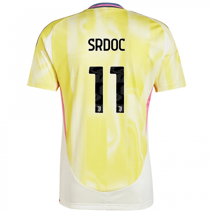 Niño Camiseta Ivano Srdoc #11 Amarillo Solar 2ª Equipación 2024/25 La Camisa Perú