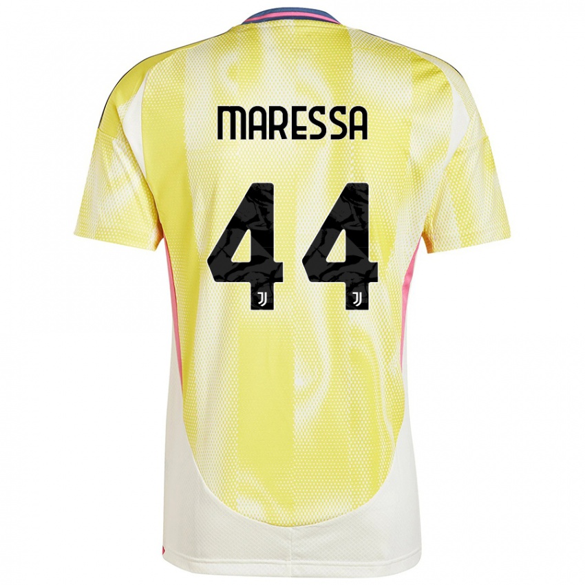 Niño Camiseta Tommaso Maressa #44 Amarillo Solar 2ª Equipación 2024/25 La Camisa Perú