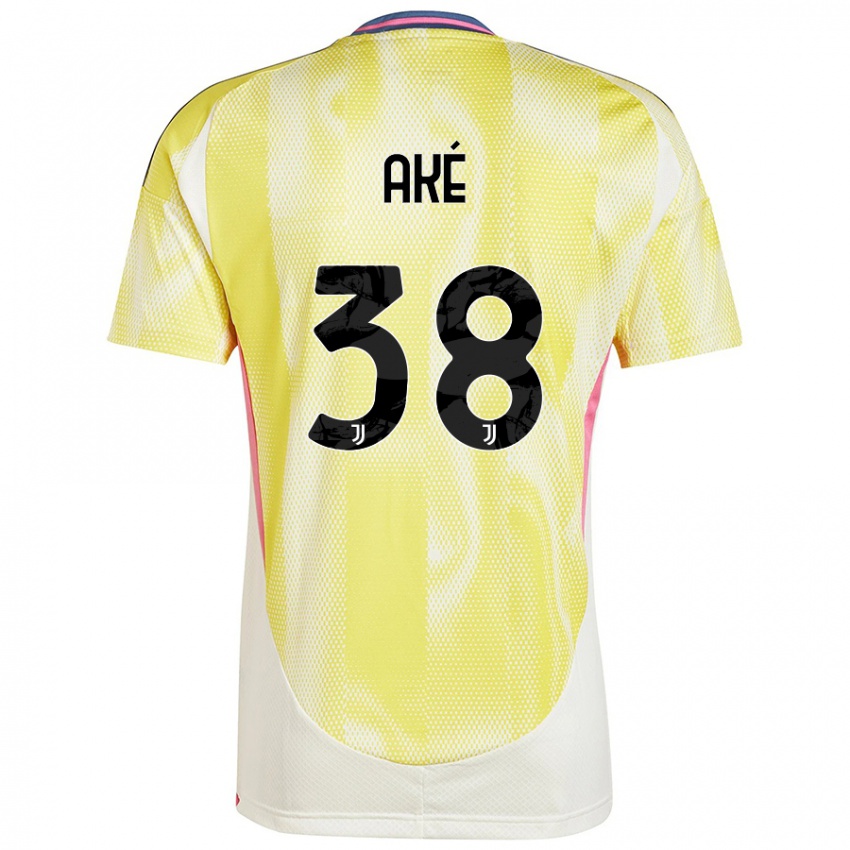 Niño Camiseta Marley Ake #38 Amarillo Solar 2ª Equipación 2024/25 La Camisa Perú