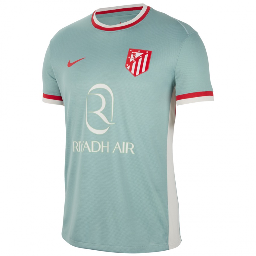 Niño Camiseta Ana Vitória #24 Beige Claro Azul 2ª Equipación 2024/25 La Camisa Perú