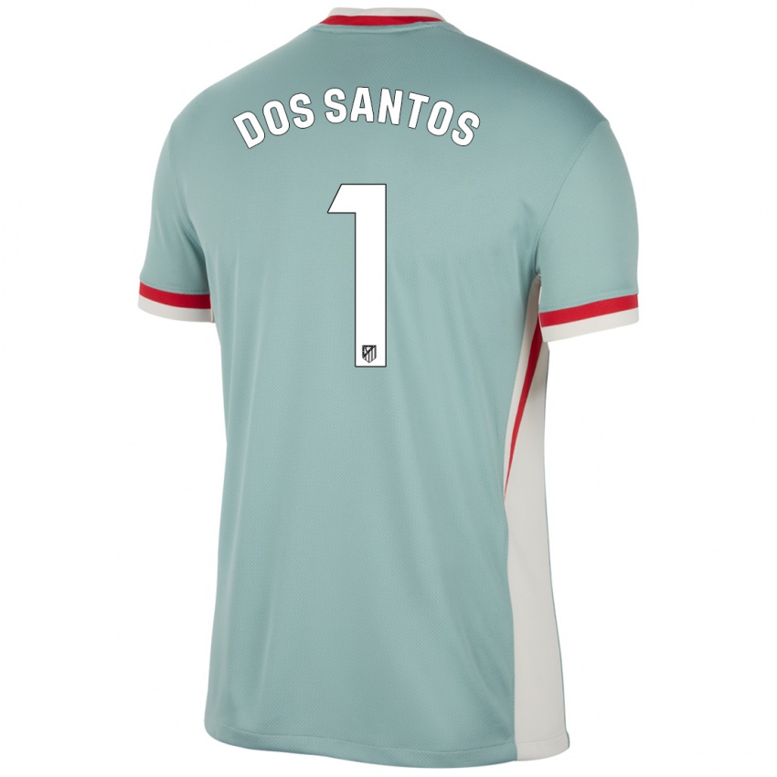 Niño Camiseta Alex Dos Santos #1 Beige Claro Azul 2ª Equipación 2024/25 La Camisa Perú