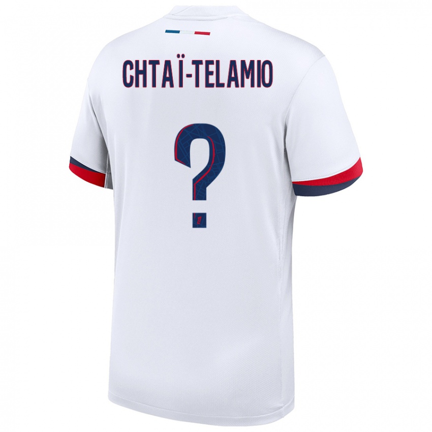 Niño Camiseta Zayon Chtaï-Telamio #0 Blanco Azul Rojo 2ª Equipación 2024/25 La Camisa Perú