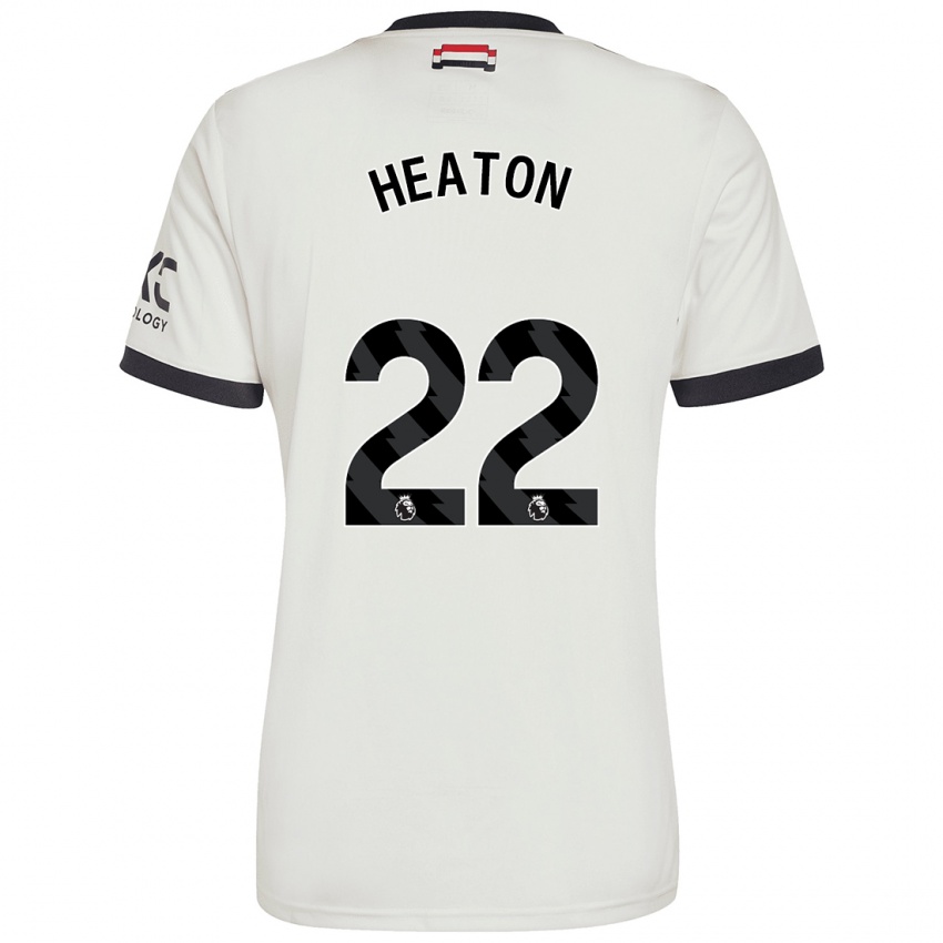 Niño Camiseta Tom Heaton #22 Blanquecino Equipación Tercera 2024/25 La Camisa Perú