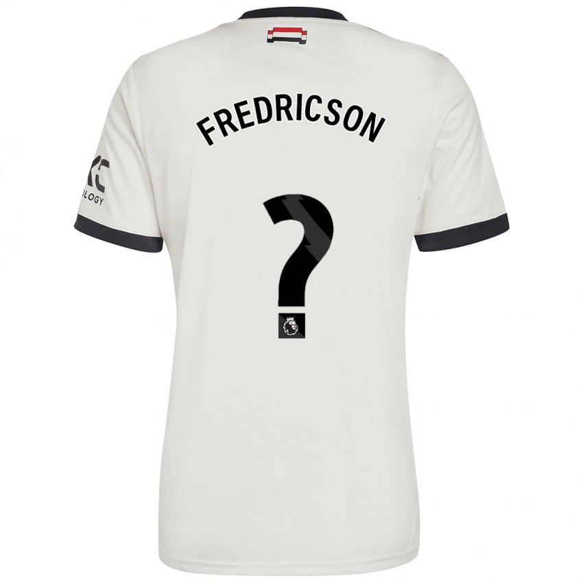 Niño Camiseta Tyler Fredricson #0 Blanquecino Equipación Tercera 2024/25 La Camisa Perú