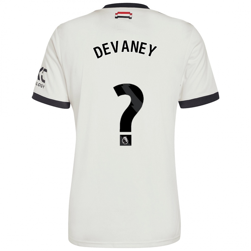 Niño Camiseta Jacob Devaney #0 Blanquecino Equipación Tercera 2024/25 La Camisa Perú