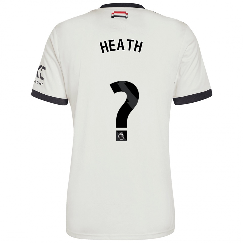 Niño Camiseta Fred Heath #0 Blanquecino Equipación Tercera 2024/25 La Camisa Perú