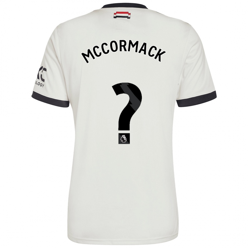 Niño Camiseta Rafe Mccormack #0 Blanquecino Equipación Tercera 2024/25 La Camisa Perú