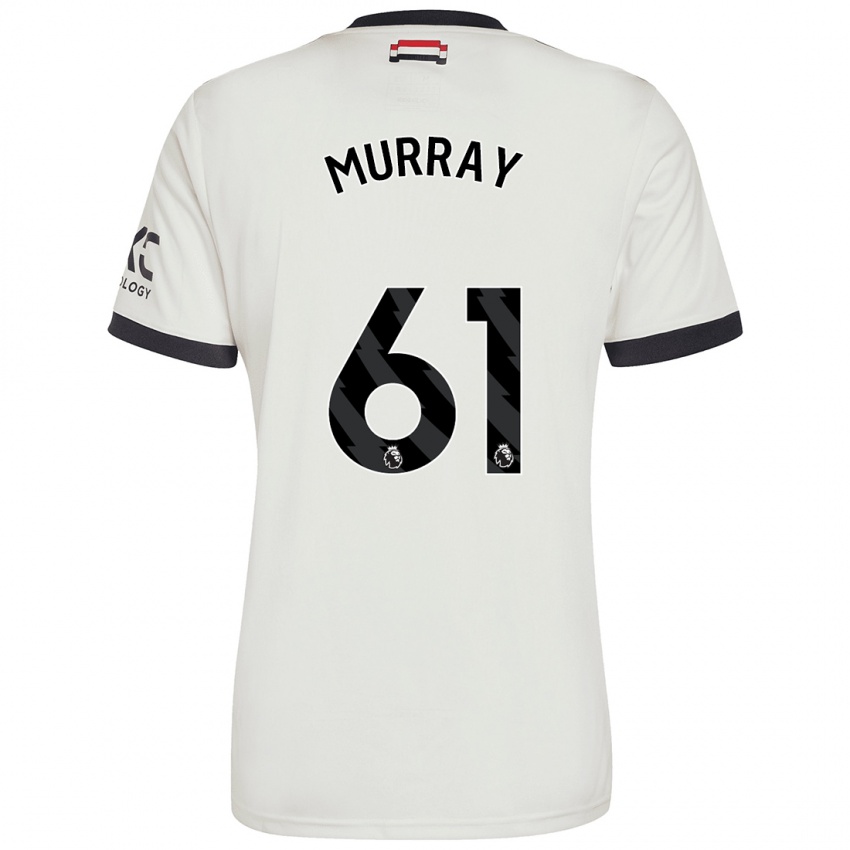 Niño Camiseta Sam Murray #61 Blanquecino Equipación Tercera 2024/25 La Camisa Perú