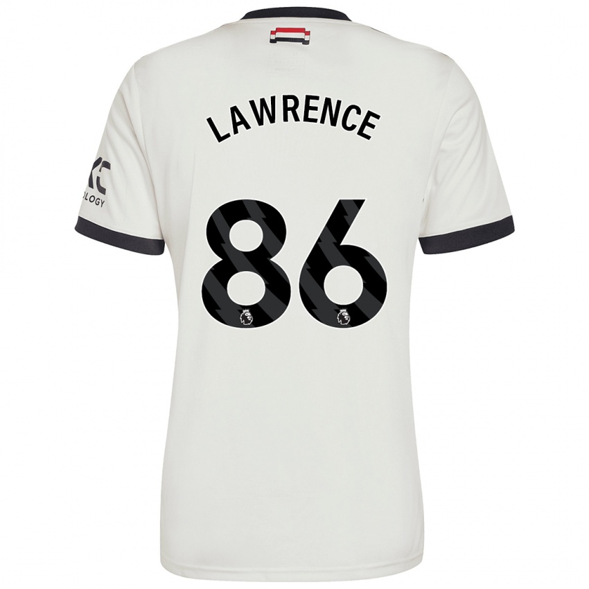 Niño Camiseta Marcus Lawrence #86 Blanquecino Equipación Tercera 2024/25 La Camisa Perú