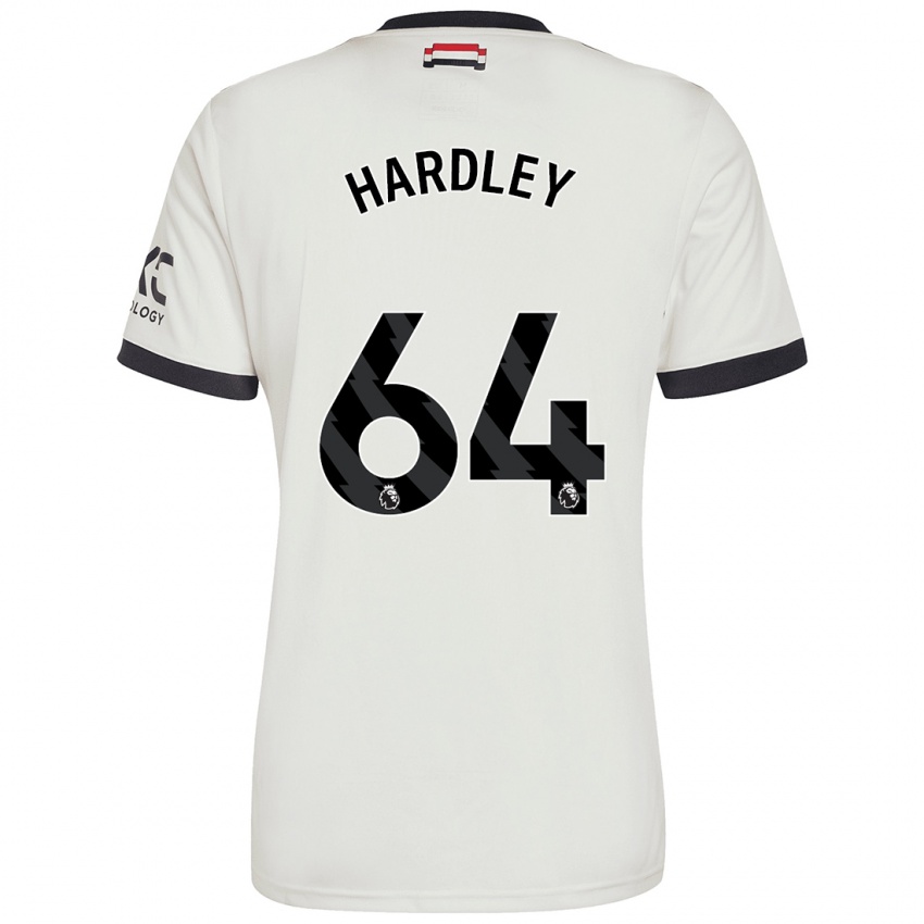 Niño Camiseta Bjorn Hardley #64 Blanquecino Equipación Tercera 2024/25 La Camisa Perú