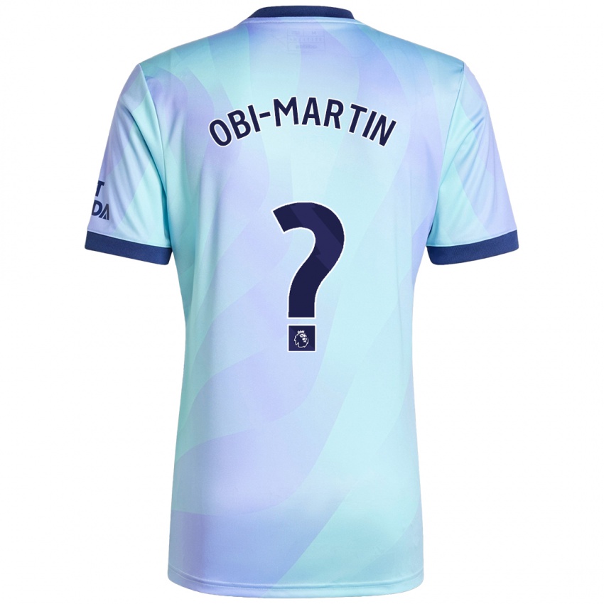 Niño Camiseta Chido Obi-Martin #0 Agua Equipación Tercera 2024/25 La Camisa Perú