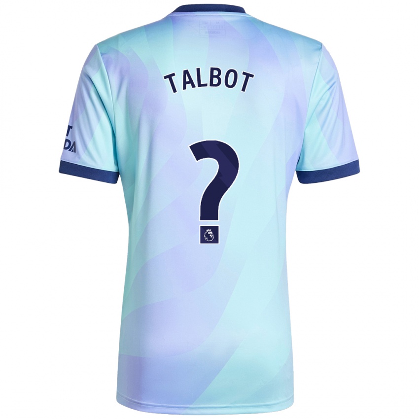 Niño Camiseta Jack Talbot #0 Agua Equipación Tercera 2024/25 La Camisa Perú