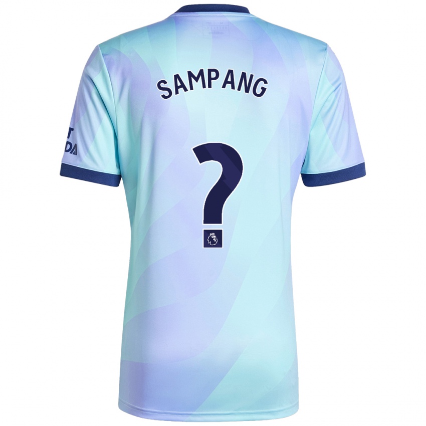 Niño Camiseta Saurap Sampang #0 Agua Equipación Tercera 2024/25 La Camisa Perú