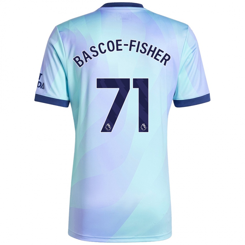 Niño Camiseta Jakai Bascoe-Fisher #71 Agua Equipación Tercera 2024/25 La Camisa Perú