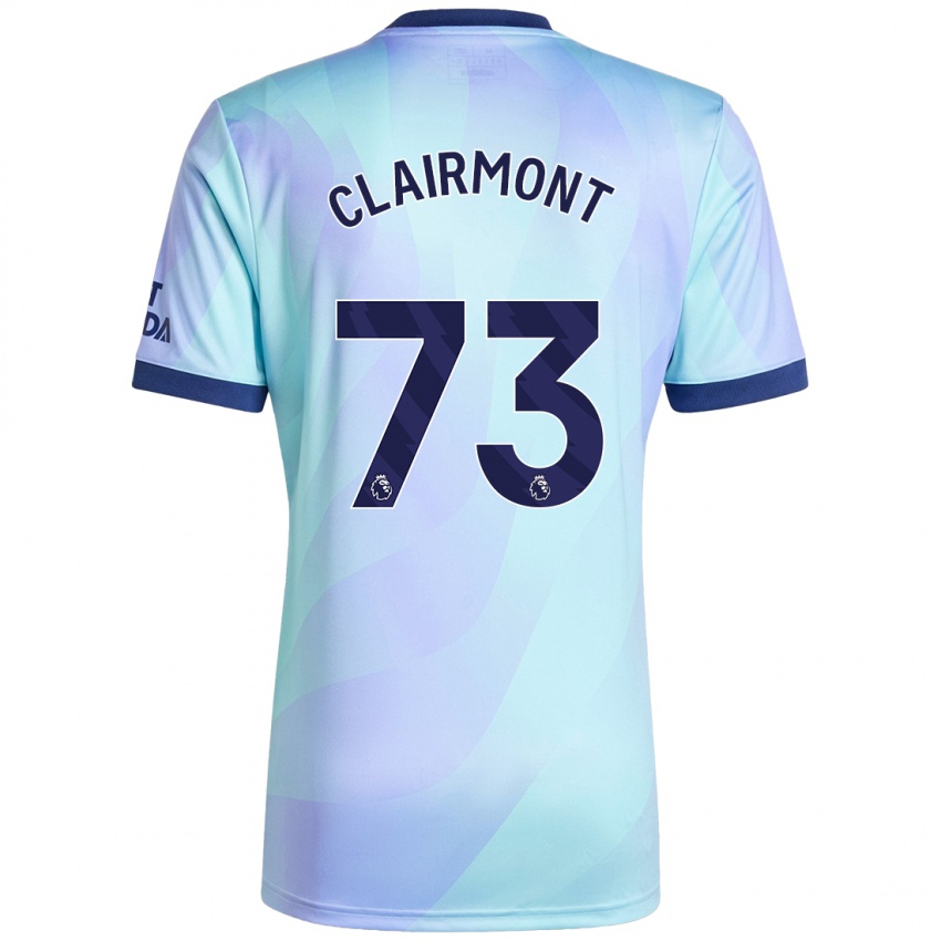 Niño Camiseta Reece Clairmont #73 Agua Equipación Tercera 2024/25 La Camisa Perú