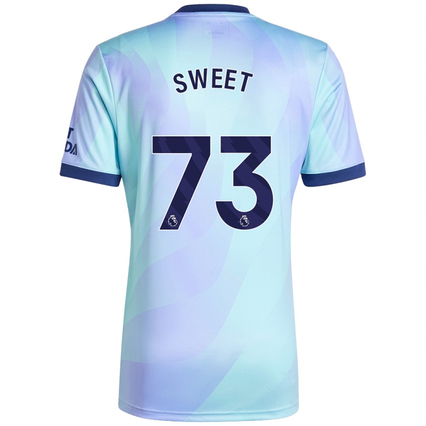 Niño Camiseta James Sweet #73 Agua Equipación Tercera 2024/25 La Camisa Perú