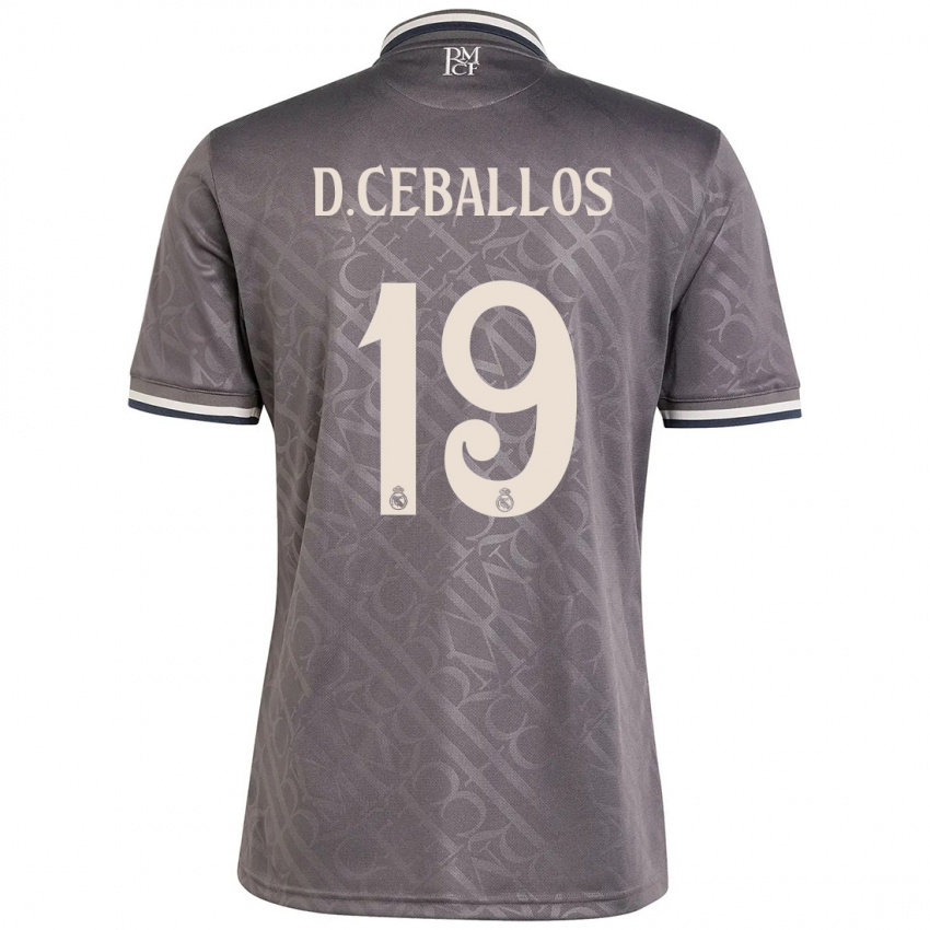 Niño Camiseta Dani Ceballos #19 Carbón Equipación Tercera 2024/25 La Camisa Perú