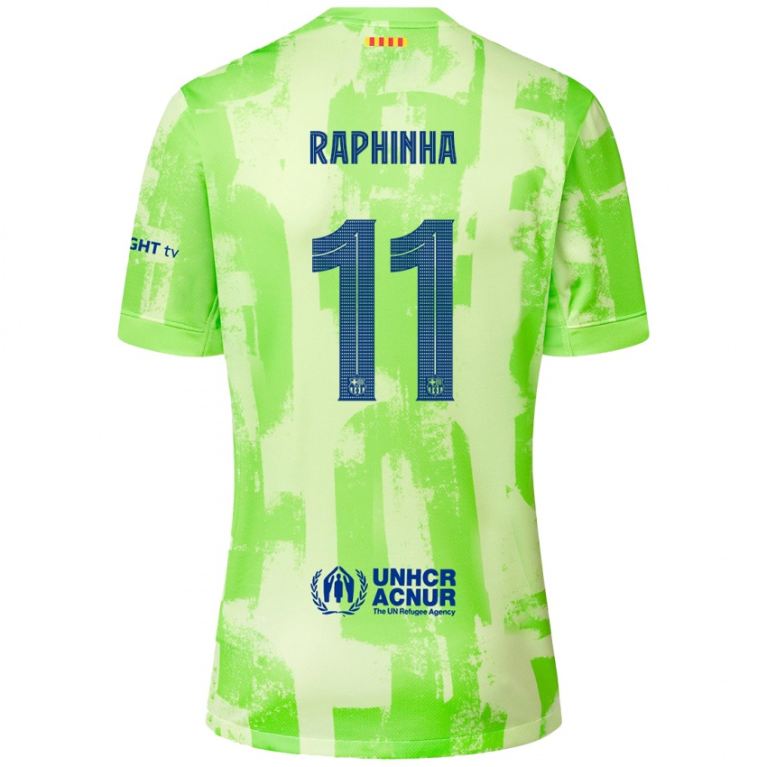 Niño Camiseta Raphinha #11 Lima Equipación Tercera 2024/25 La Camisa Perú