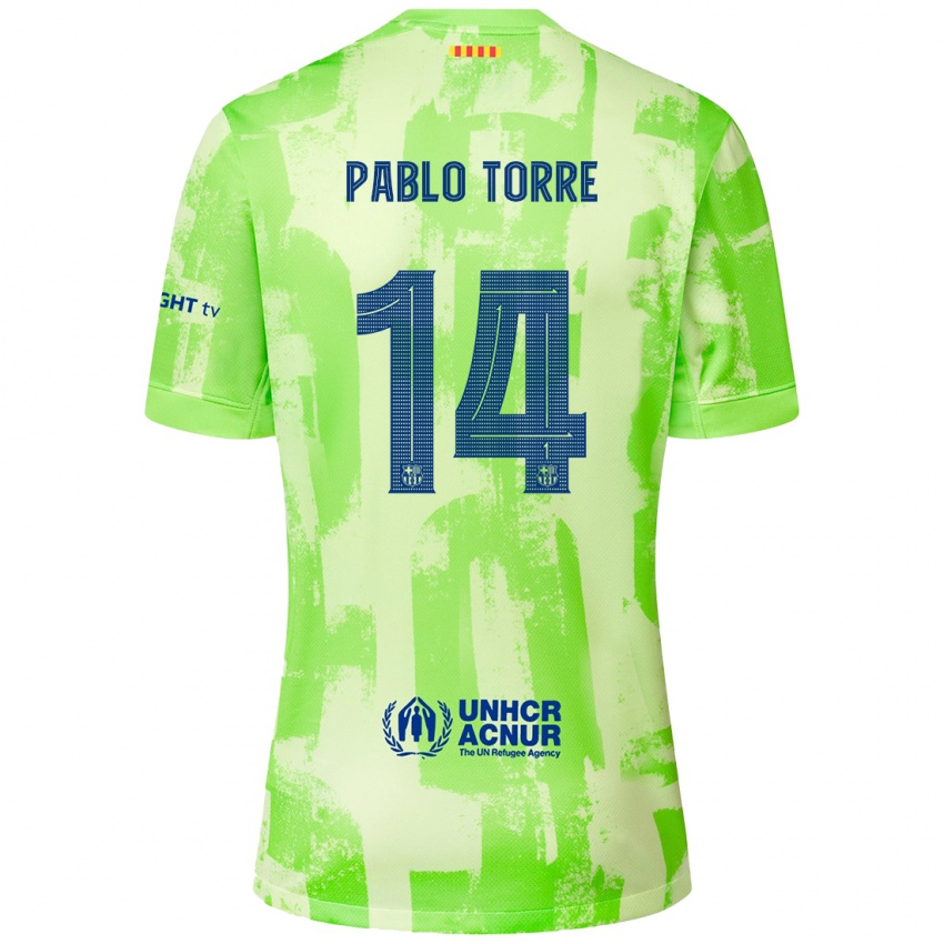 Niño Camiseta Pablo Torre #14 Lima Equipación Tercera 2024/25 La Camisa Perú