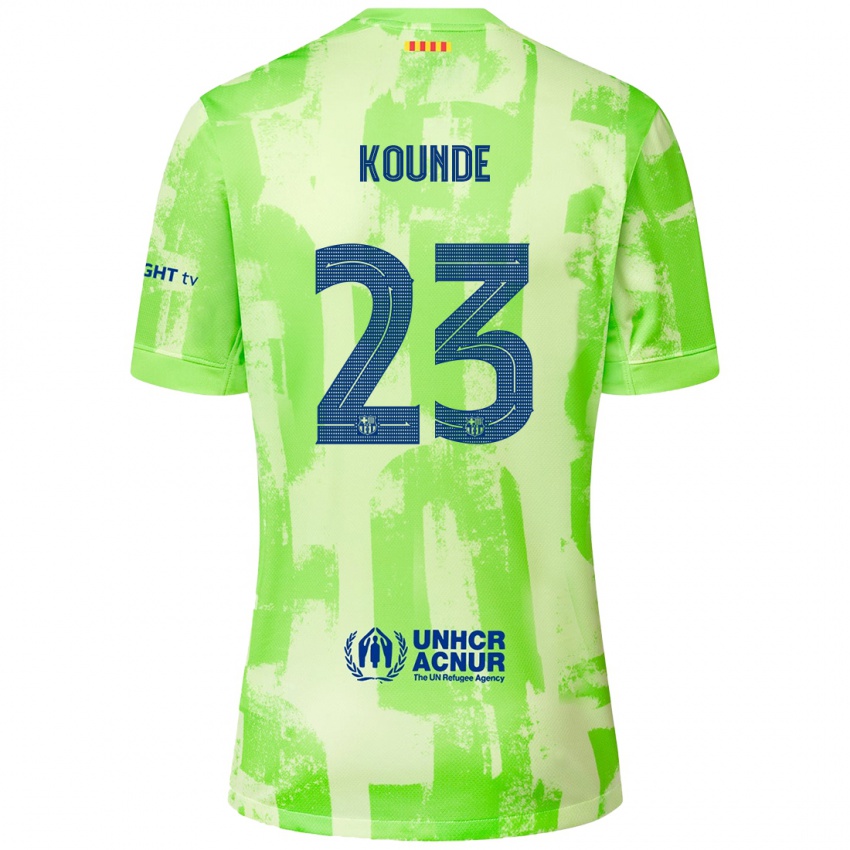 Niño Camiseta Jules Kounde #23 Lima Equipación Tercera 2024/25 La Camisa Perú