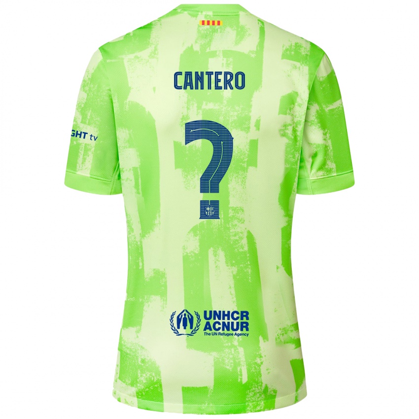 Niño Camiseta Rubén Cantero #0 Lima Equipación Tercera 2024/25 La Camisa Perú