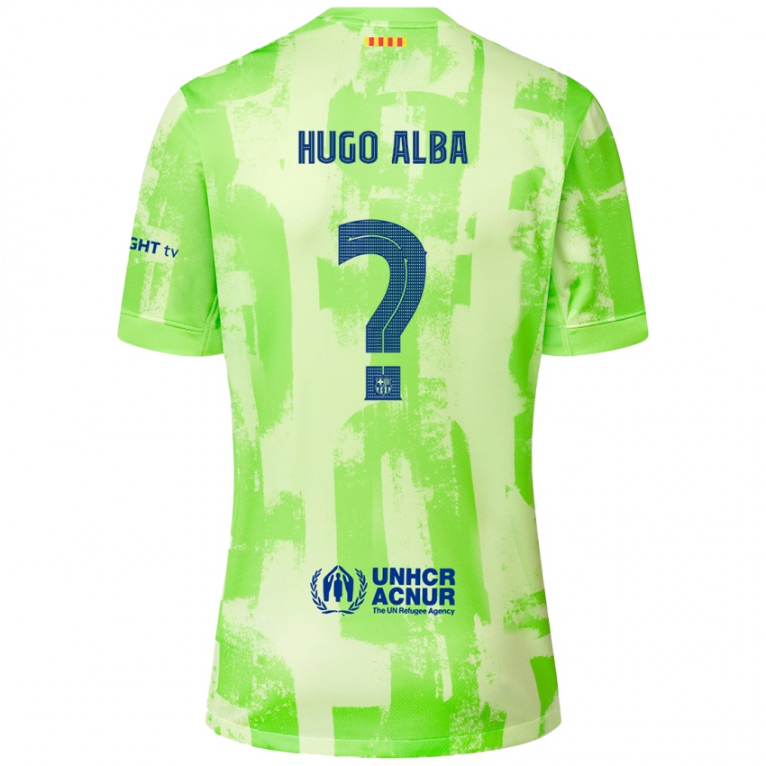 Niño Camiseta Hugo Alba #0 Lima Equipación Tercera 2024/25 La Camisa Perú