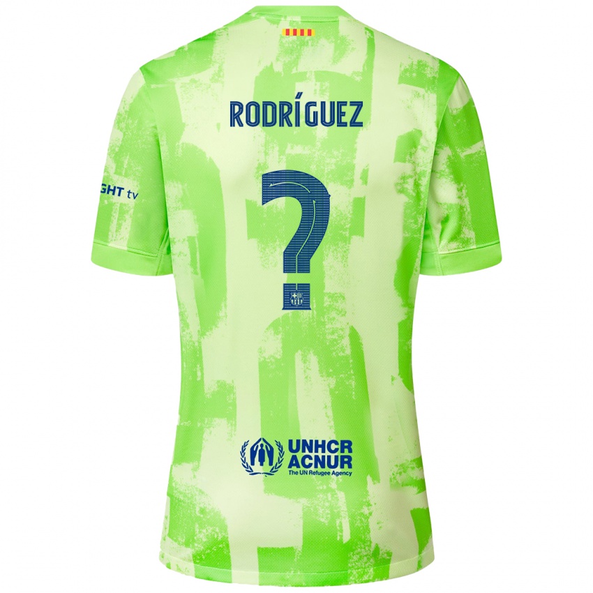 Niño Camiseta Alfredo Rodríguez #0 Lima Equipación Tercera 2024/25 La Camisa Perú