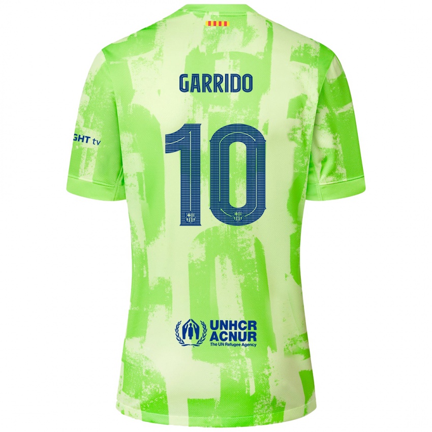 Niño Camiseta Aleix Garrido #10 Lima Equipación Tercera 2024/25 La Camisa Perú