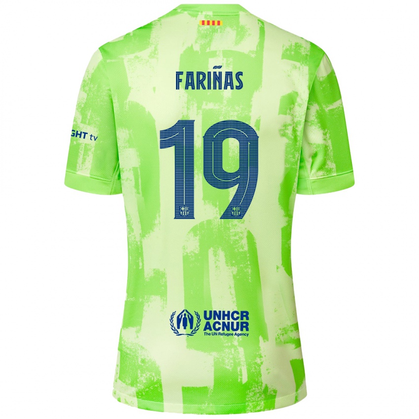 Niño Camiseta Brian Fariñas #19 Lima Equipación Tercera 2024/25 La Camisa Perú