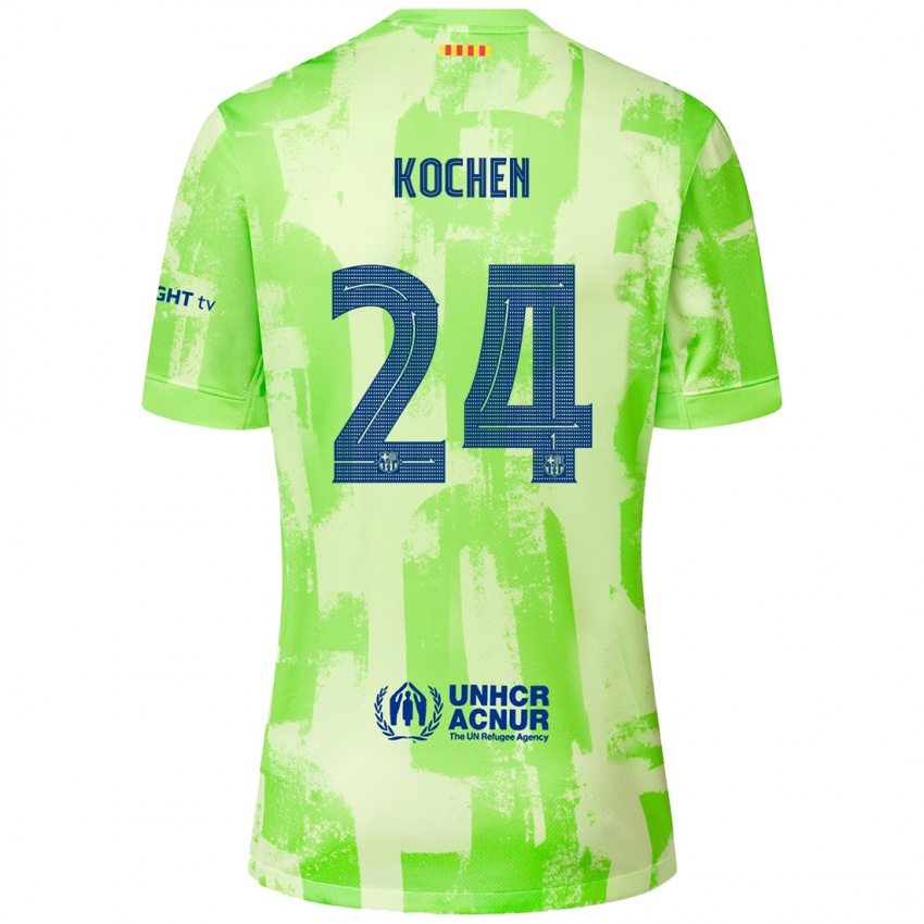 Niño Camiseta Diego Kochen #24 Lima Equipación Tercera 2024/25 La Camisa Perú