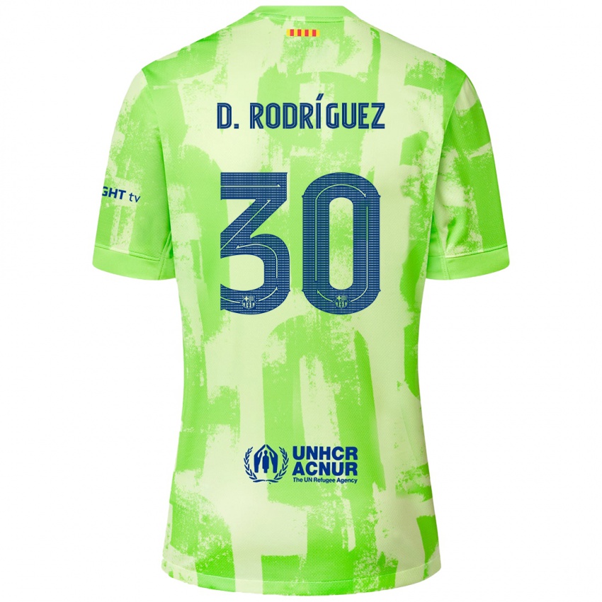 Niño Camiseta Dani Rodríguez #30 Lima Equipación Tercera 2024/25 La Camisa Perú