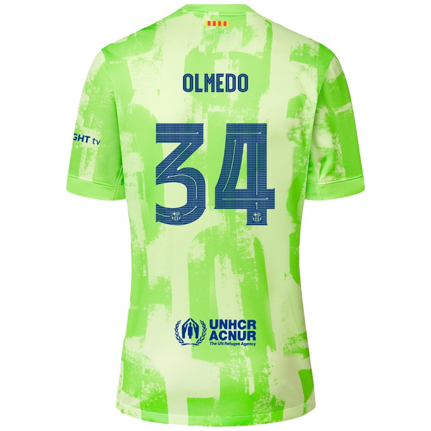 Niño Camiseta Alexis Olmedo #34 Lima Equipación Tercera 2024/25 La Camisa Perú