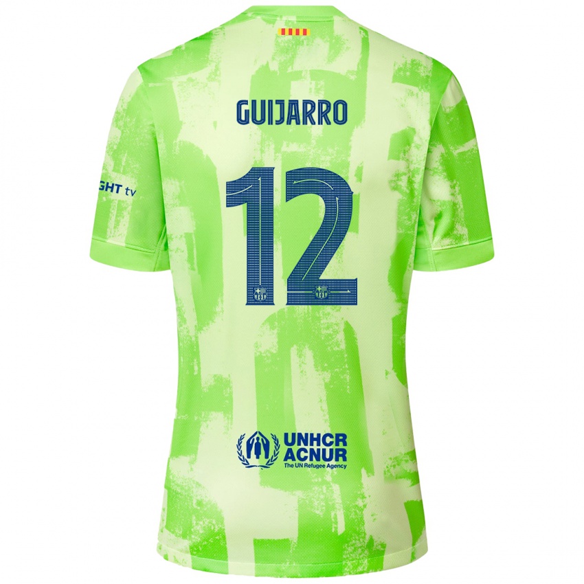 Niño Camiseta Patricia Guijarro #12 Lima Equipación Tercera 2024/25 La Camisa Perú