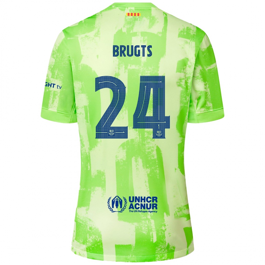 Niño Camiseta Esmee Brugts #24 Lima Equipación Tercera 2024/25 La Camisa Perú