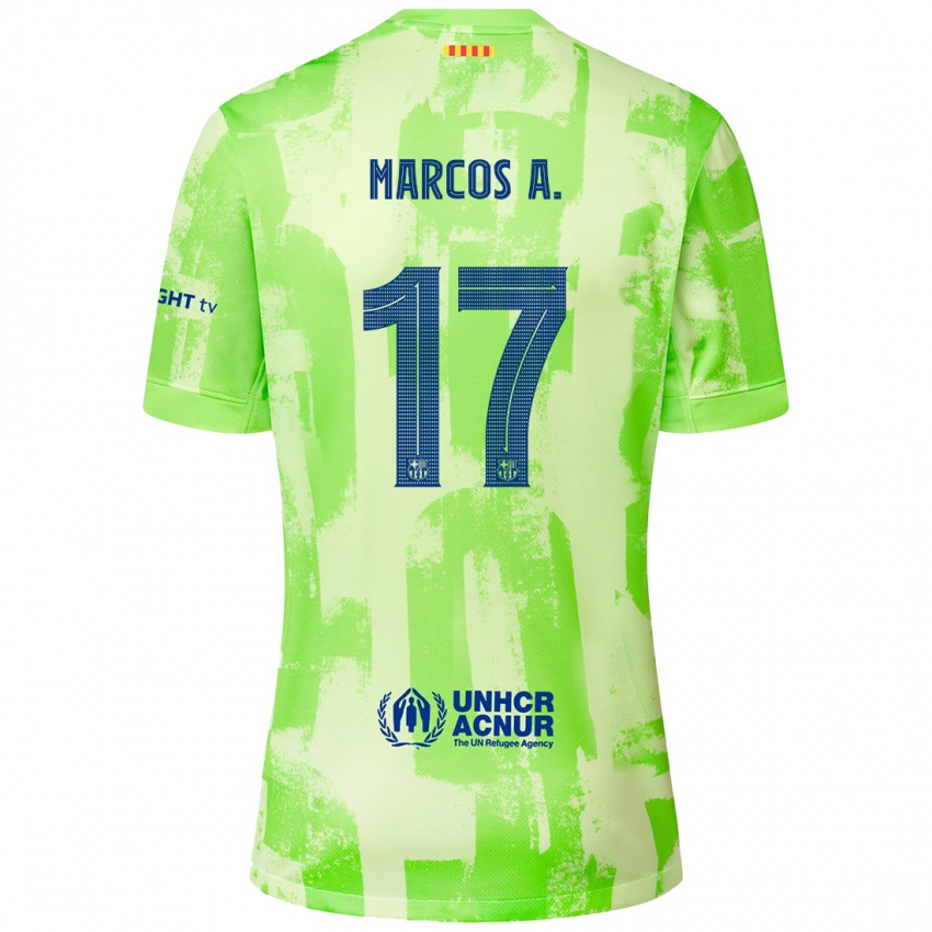 Niño Camiseta Marcos Alonso #17 Lima Equipación Tercera 2024/25 La Camisa Perú