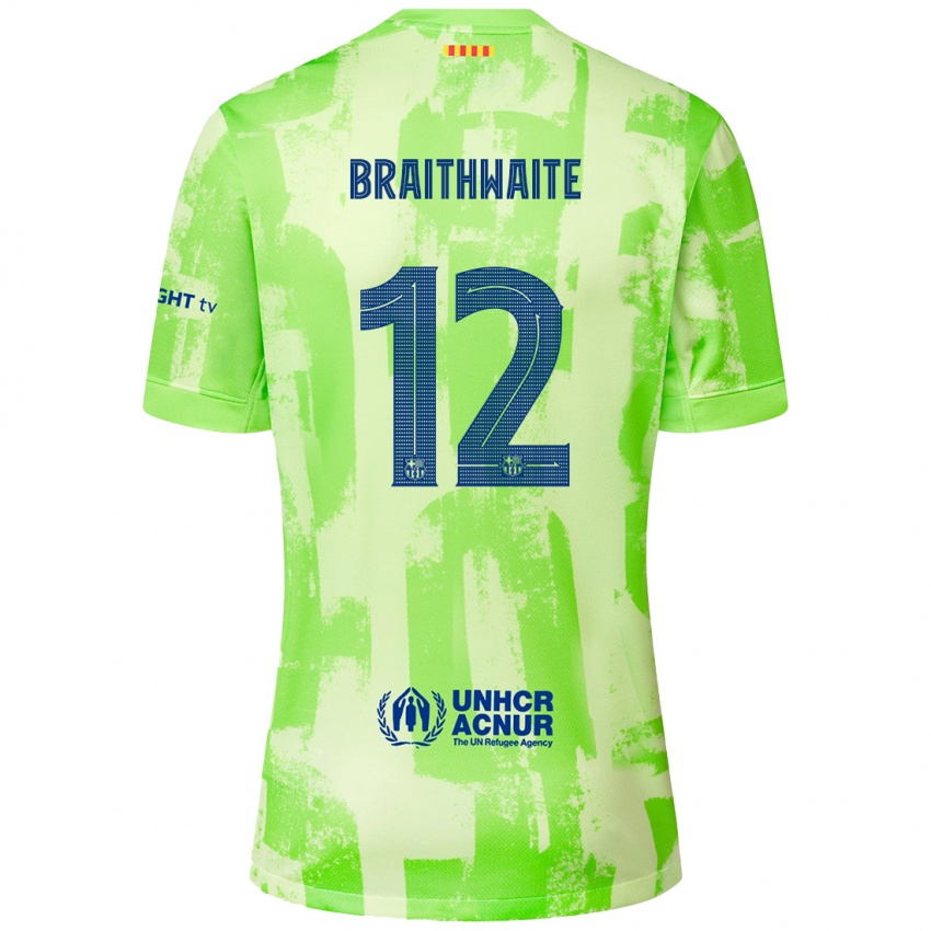 Niño Camiseta Martin Braithwaite #12 Lima Equipación Tercera 2024/25 La Camisa Perú