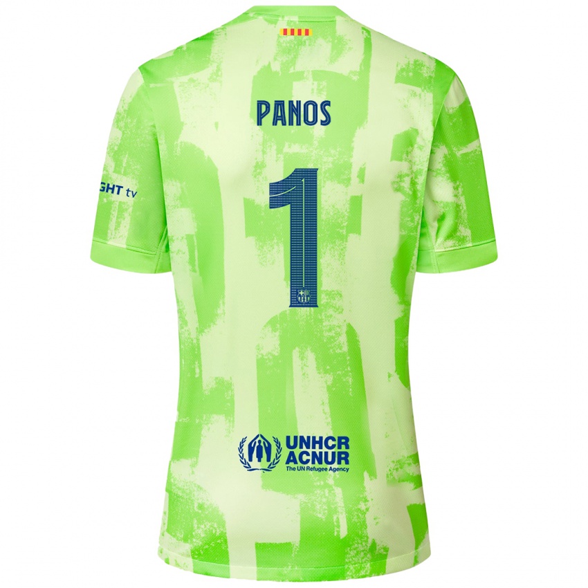 Niño Camiseta Sandra Panos #1 Lima Equipación Tercera 2024/25 La Camisa Perú