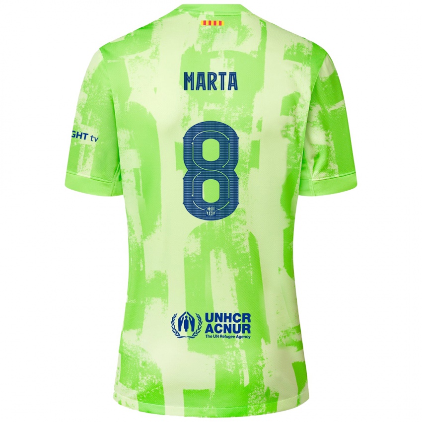 Niño Camiseta Marta Torrejon #8 Lima Equipación Tercera 2024/25 La Camisa Perú