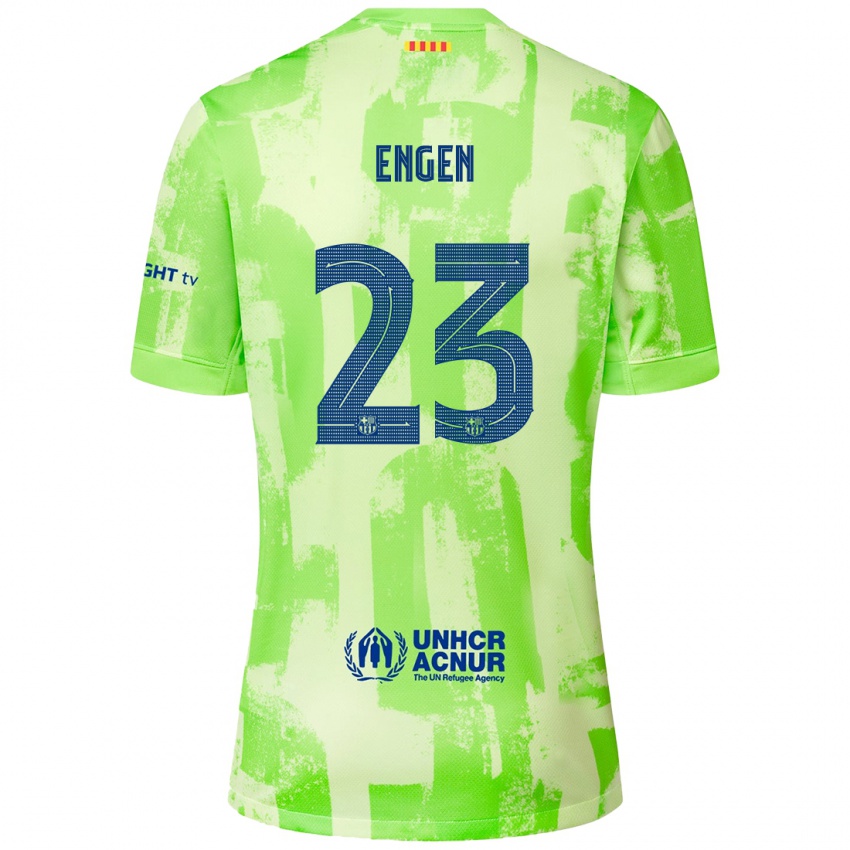 Niño Camiseta Ingrid Engen #23 Lima Equipación Tercera 2024/25 La Camisa Perú