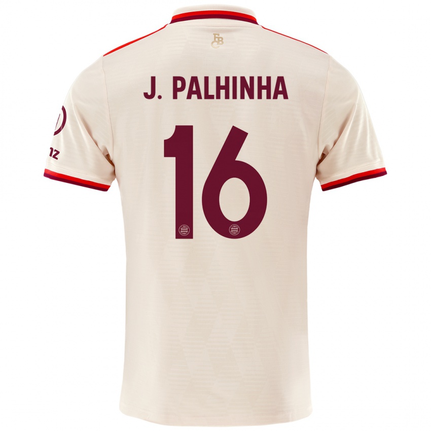 Niño Camiseta João Palhinha #16 Lino Equipación Tercera 2024/25 La Camisa Perú