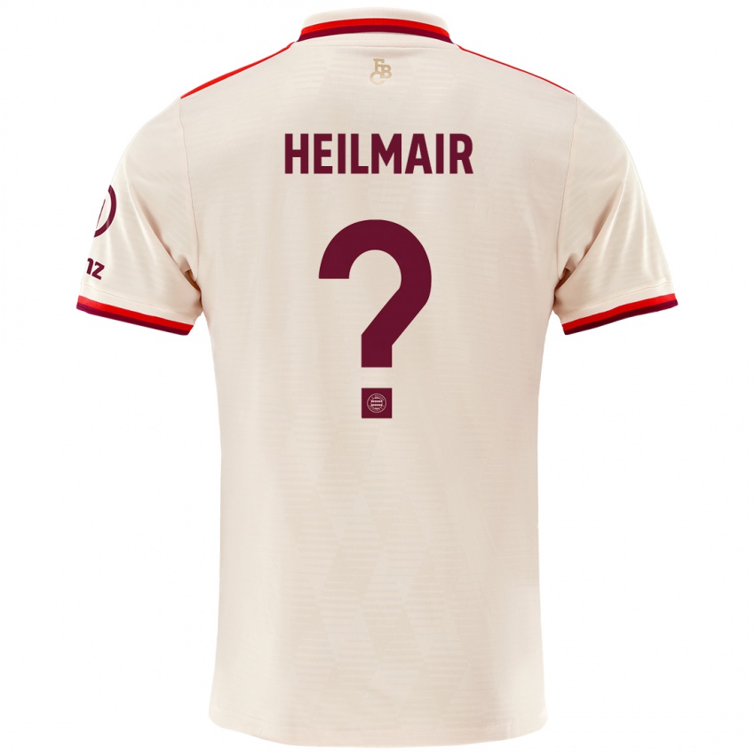 Niño Camiseta Hannes Heilmair #0 Lino Equipación Tercera 2024/25 La Camisa Perú