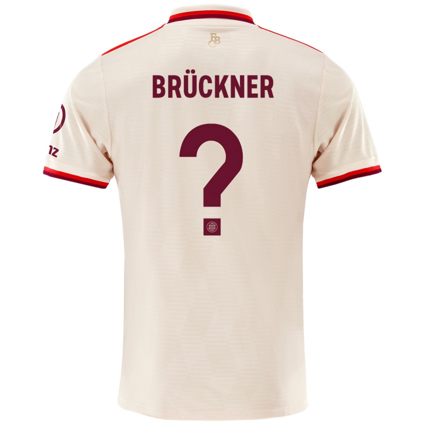 Niño Camiseta Angelo Brückner #0 Lino Equipación Tercera 2024/25 La Camisa Perú