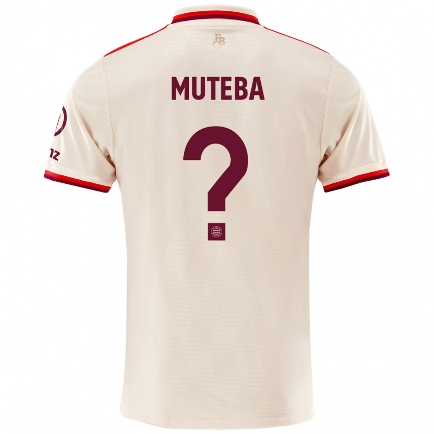 Niño Camiseta Elias Muteba #0 Lino Equipación Tercera 2024/25 La Camisa Perú