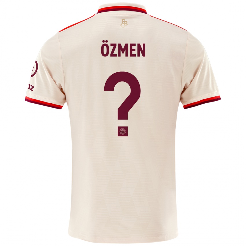 Niño Camiseta Baran Özmen #0 Lino Equipación Tercera 2024/25 La Camisa Perú