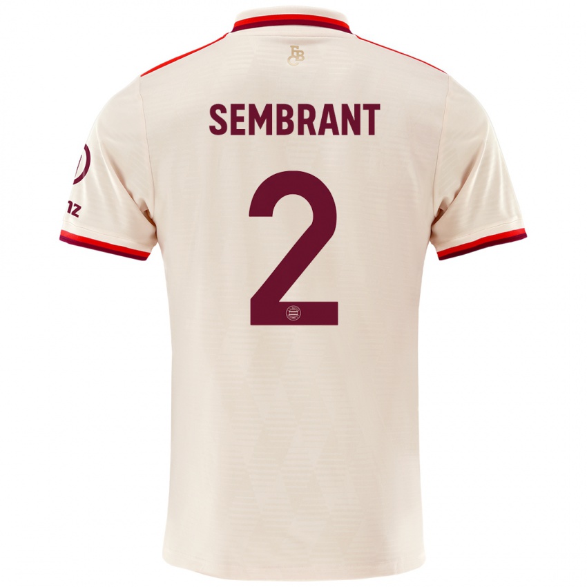 Niño Camiseta Linda Sembrant #2 Lino Equipación Tercera 2024/25 La Camisa Perú