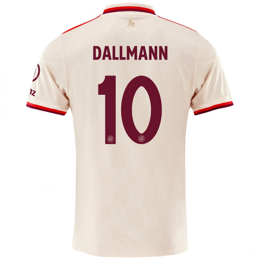 Niño Camiseta Linda Dallmann #10 Lino Equipación Tercera 2024/25 La Camisa Perú